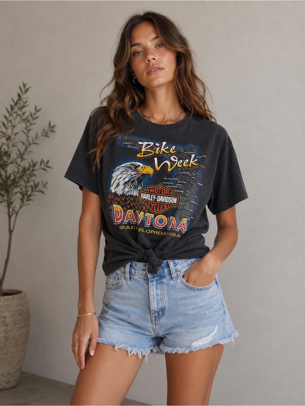 Harley Davidson Daytona Beach Bike Week T-shirt